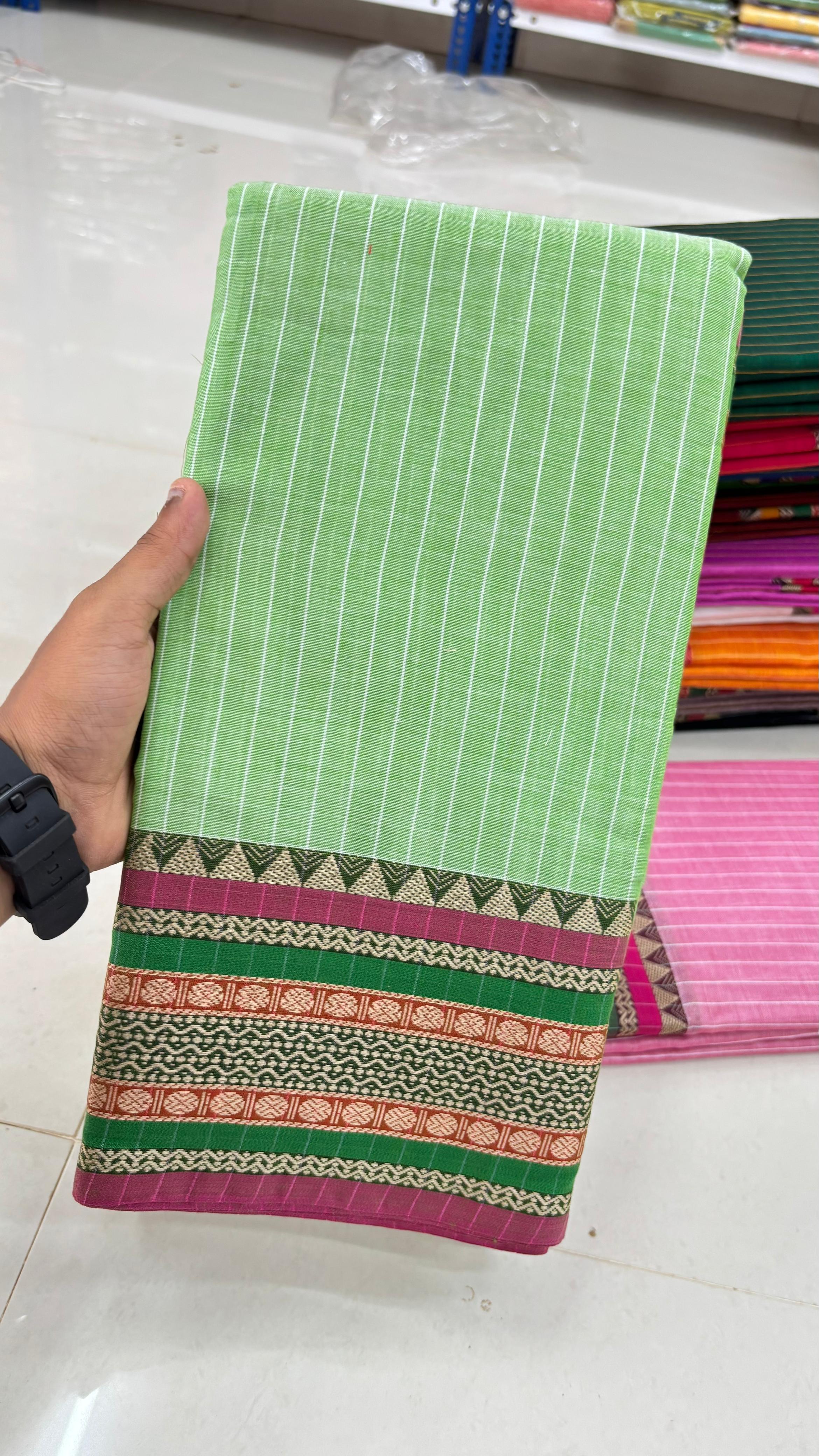 Narayan Peth Pure Cotton Saree